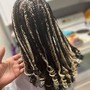 Curls add on for ends of braids