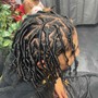 Medium size Comb Twist/starter locs