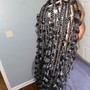 Takedown weave braids microlinks