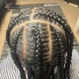 Pop Smoke Stitch Braids/ Feed-ins