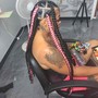 Jumbo Knotless Braids Butt Length