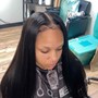 Natural part sew in