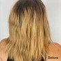 Medium/Long Hair Full Highlights + Cut