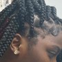 Loc Maintenance:new growth over 3 inches