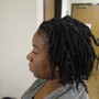 Instant Locs (Large) + Loc Style (Upcharge for 2-Strand Twists, Twist Outs, or Rod/Curly Styles)