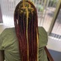 Med Large Knotless Box Braids