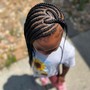 Small Boho Knottless Braids