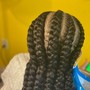 Braid down prep