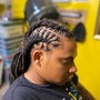 Partial Cornrows