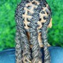 Flexi Rods for Relaxed Hair