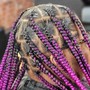 Small knotless Braids