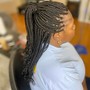 Medium/ Large Individual Braids. Message before booking