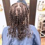 Wash and blow dry for braid prep