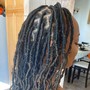 Individual crotchet locs