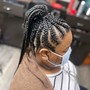 Straight Back Cornrow