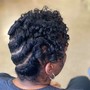 Flat twist/ Twist out