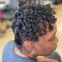 Flat twist/ Twist out