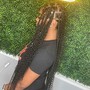 Medium Knotless Braids(Waist Length)