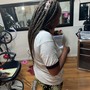 Box Braids large midback