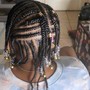 4 Feed In Braids