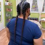 4 Feed In Braids