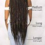 Extra Length ( Waist Length )