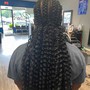 Feed in braids