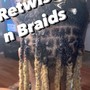 Mens 2strand twist with Philly (Short to Med. length)