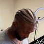 Mens 2strand twist with Philly (Short to Med. length)