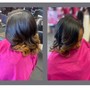 Silk Press Olaplex Treatment(Returning Clients)