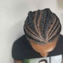 Cornrows (crown only)