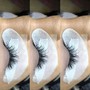 Quick fluffy lash full set