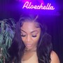 Frontal / closure Wig construction