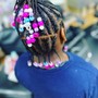 Kids Knotless Box Braids(  5-13 years old )