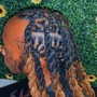 Loc Retwist With Styles