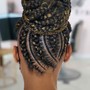 Senegalese twist(shoulder-waist)