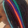 Adult Upper Back Box Braids