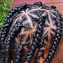 Basic Braids (Cornrows without extensions)