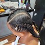 Sleek Braided Ponytail