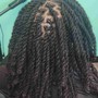 Loc Maintenance with Plats (braids)