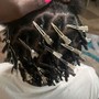 Kid starter locs