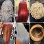 Shampoo and Silk Press