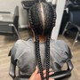 2-4 Feed In Braids