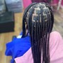 Large Knotless Braids