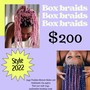 Poetic Justice Box Braids/Jumbo Box Braids