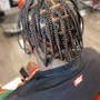 Cornrows (4-6 braids)