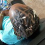 Natural hair Cornrows (no weave)