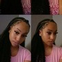 Tweens Medium Knotless Braids