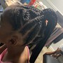 Kid's Braided Ponytail