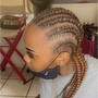 4-6 Feed in braids